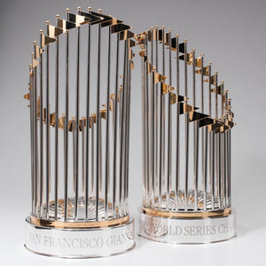 San Francisco Giants World Championship Trophy after repair and polishing.