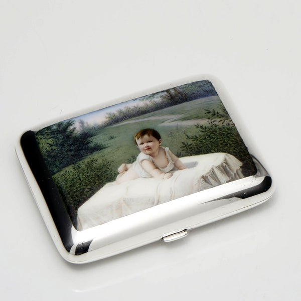 Austrian Sterling Cigarette Case