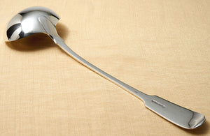 Silver Plate Punch Ladle Back View