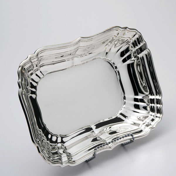Sterling 刻印　ゴーハム　銀製　食台　360g 東S8-0520☆2F Gorham Chippendale Pattern Sterling Silver Bowl | Like New