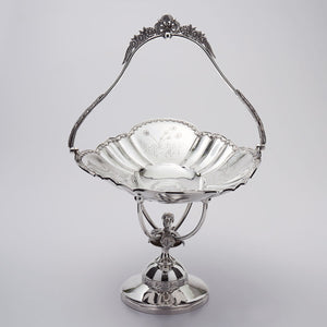 Pelton Bros & Co. Silver Plated Fruit Stand Alternate View