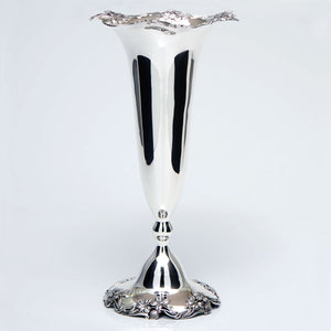 12" Shreve & Company Sterling Flower Vase