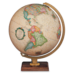 Carlyle Illuminated World Desk Globe