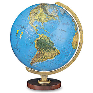 Livingston Illuminated World Desk Globe