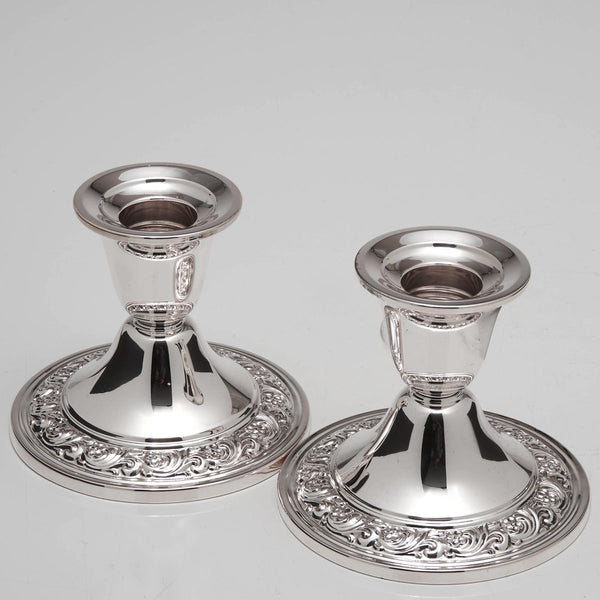 Alvin Sterling Candle Holders