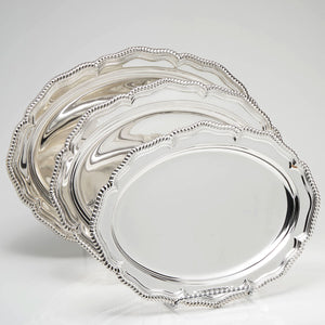 Tiffany Silver Plated Nesting Trays