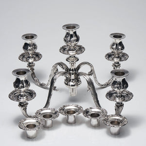 Gorham Sterling Candelabra 5 light top