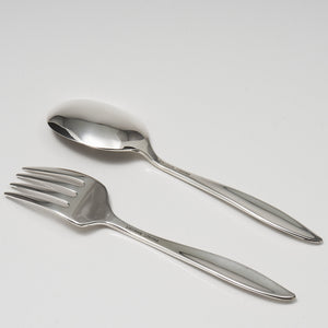 Heirloom "Young Love" Sterling Baby Fork & Spoon Set