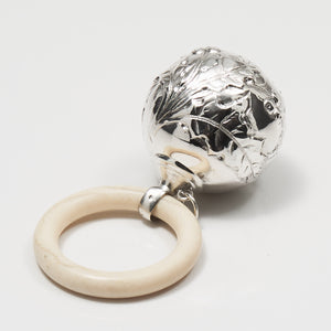 Sterling Silver Baby Rattle
