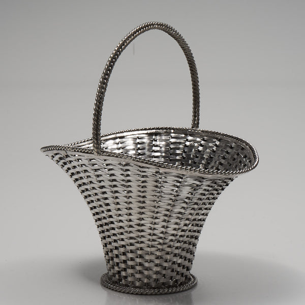 Sterling Basket Made In Mexico