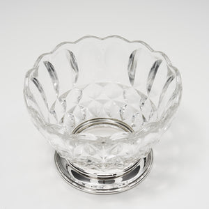 Pressed glass bowl