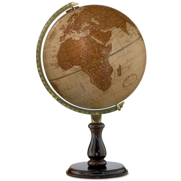 Leather Expedition World Desk Globe