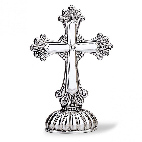 Silver Plated Standing Cross