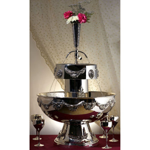 Silver Plated 9 Gallon Punch Fountain