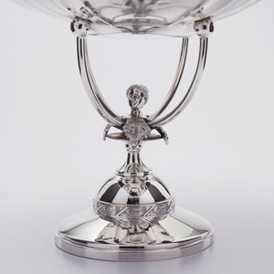 Pelton Bros & Co. Silver Plated Fruit Stand Alternate View of Base