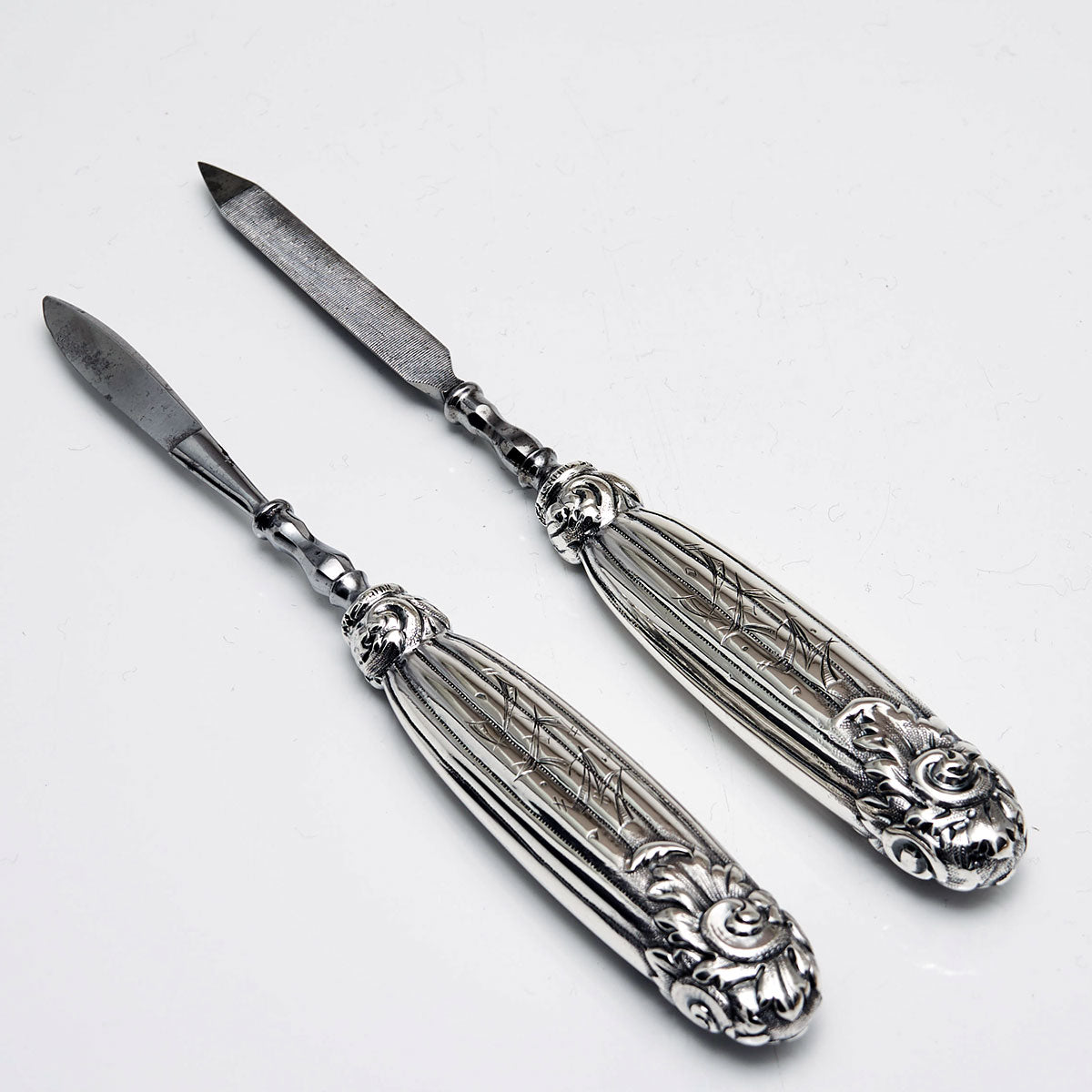 gorham sterling silver dresser set GORHAM STERLING SILVER 3 PIECE DRESSER SET 23 BUTTERCUP MIRROR BRUSH COMB BOXED