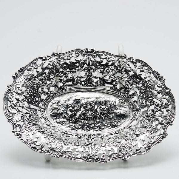 Sterling candy dish
