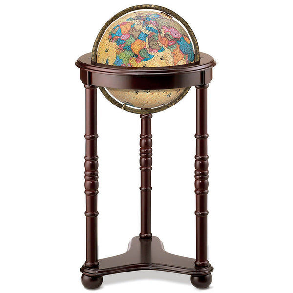 Lancaster Illuminated Floor Standing World Globe