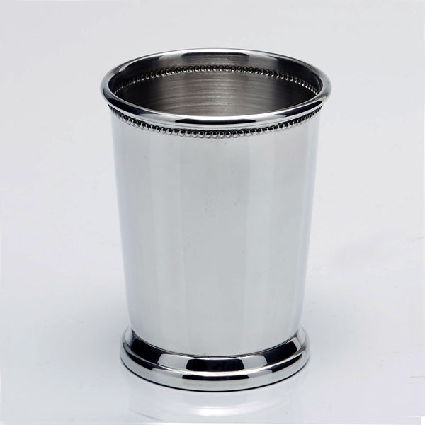 Silver-Plated Wine Cooler Cup With Gadroon Border